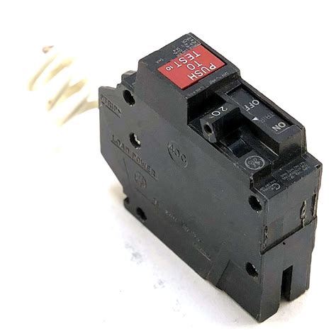 Ge 20 amp gfci breaker - Get free shipping on qualified GFCI, 30 amp Circuit Breakers products or Buy Online Pick Up in Store today in the Electrical Department. ... GE. 30 Amp Double Pole Ground Fault Breaker with Self-Test. Add to Cart. Compare $ 109. 00. Bulk Savings. See Details (95) ... 20 amp breaker. 15 amp breaker. square d …
